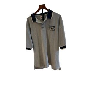 University of Michigan Wolverines National Champs 1997 Gray Polo Shirt Men's XL